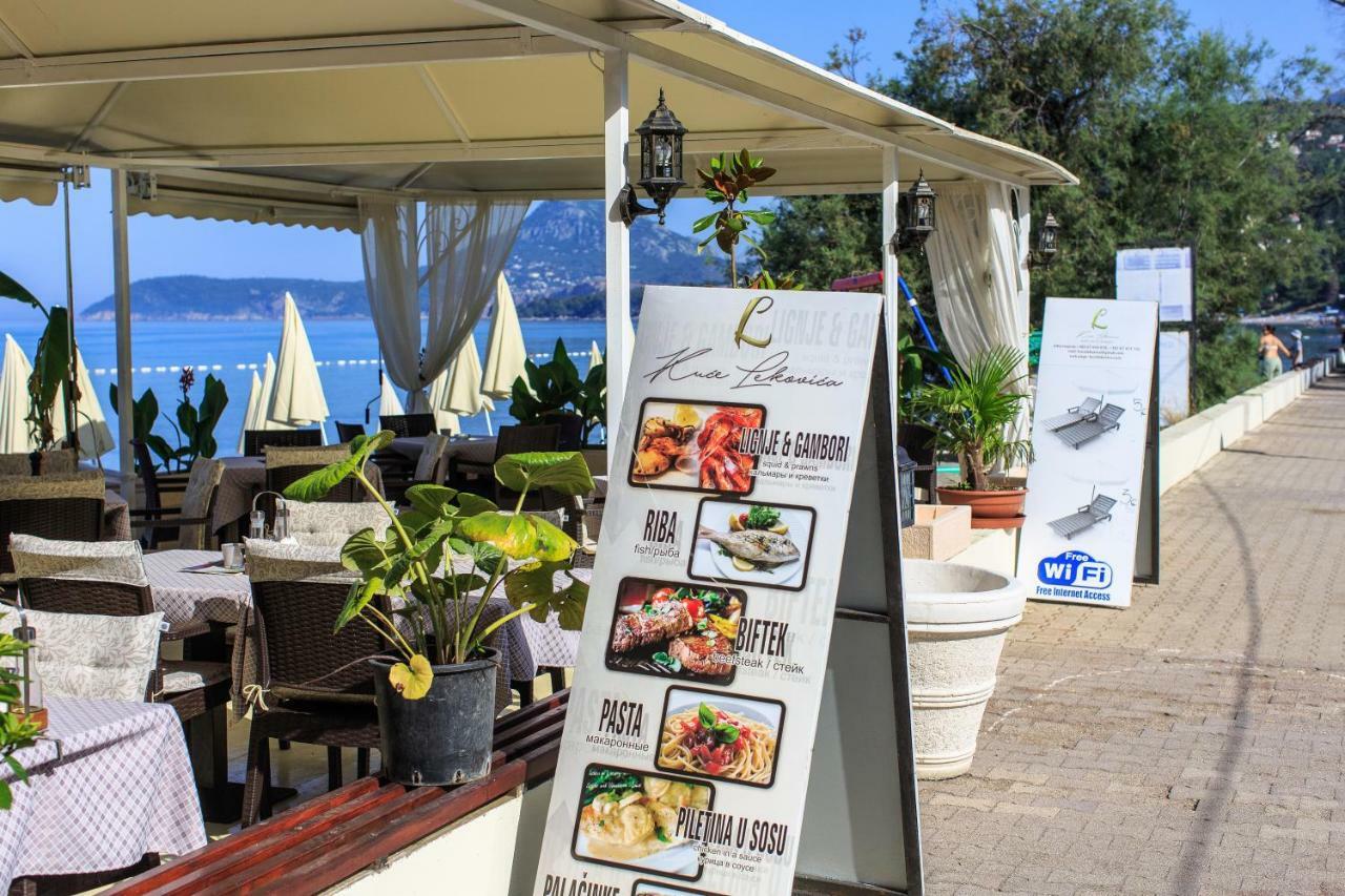Apartments Kuce Lekovica Beach & Snack Bar- Bistro Exteriér fotografie